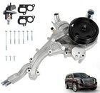 Water Pump w/Thermostat for 2014-20 Chevy Silverado 1500 GMC Sierra Cadillac CTS