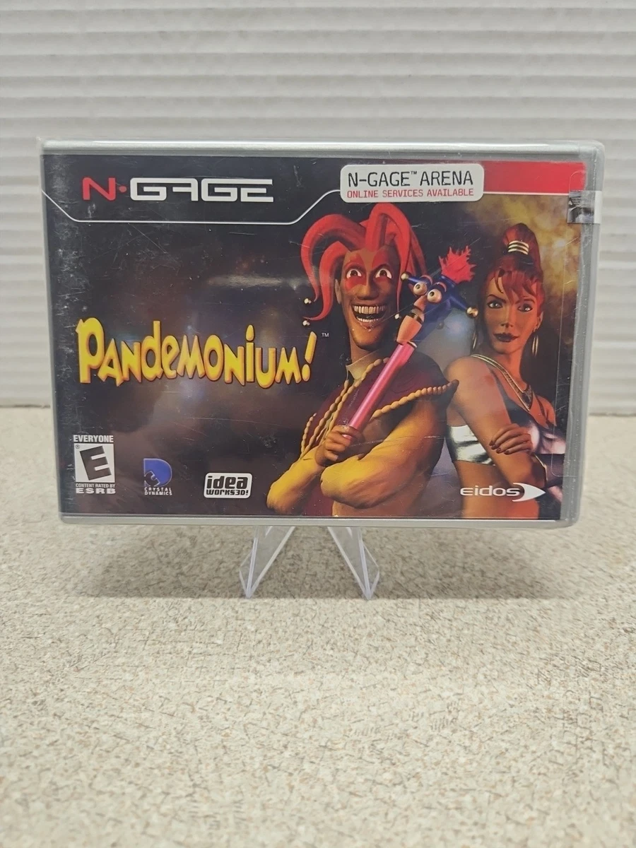 Jeu Vidéo Pandemonium! Pour Nokia N-Gage - Boîte Neuve Scellée - Collector Rétro