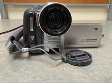 Canon Optura 60 MiniDV Video Recorder Camcorder Silver w/14x Zoom Tested