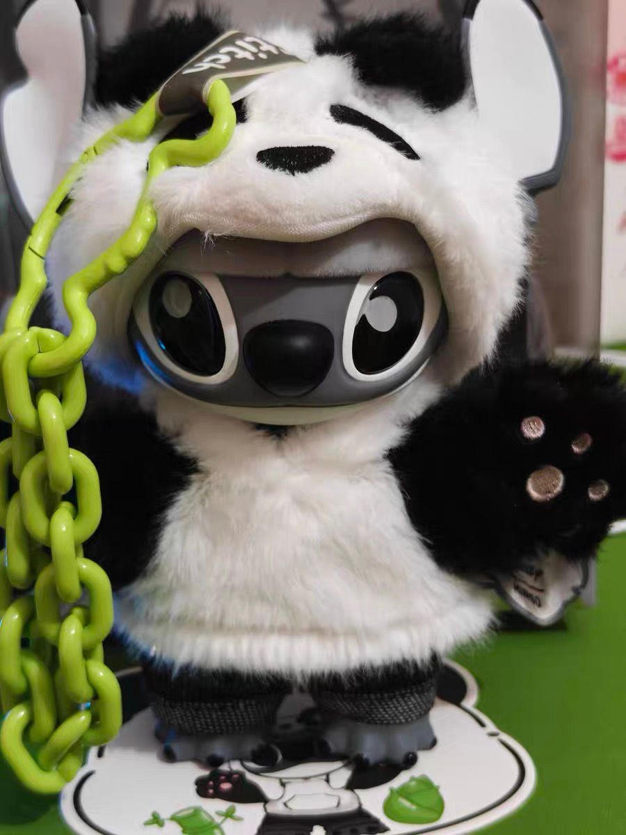 MINISO Stitch Genz Street Panda Limited Edition Action Figures Toy