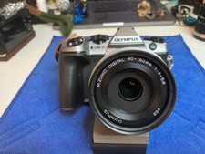 "Shutter Count 539" Olympus OM-D E-M1 MII Silver 20.4MP from USA  Zoom Lens