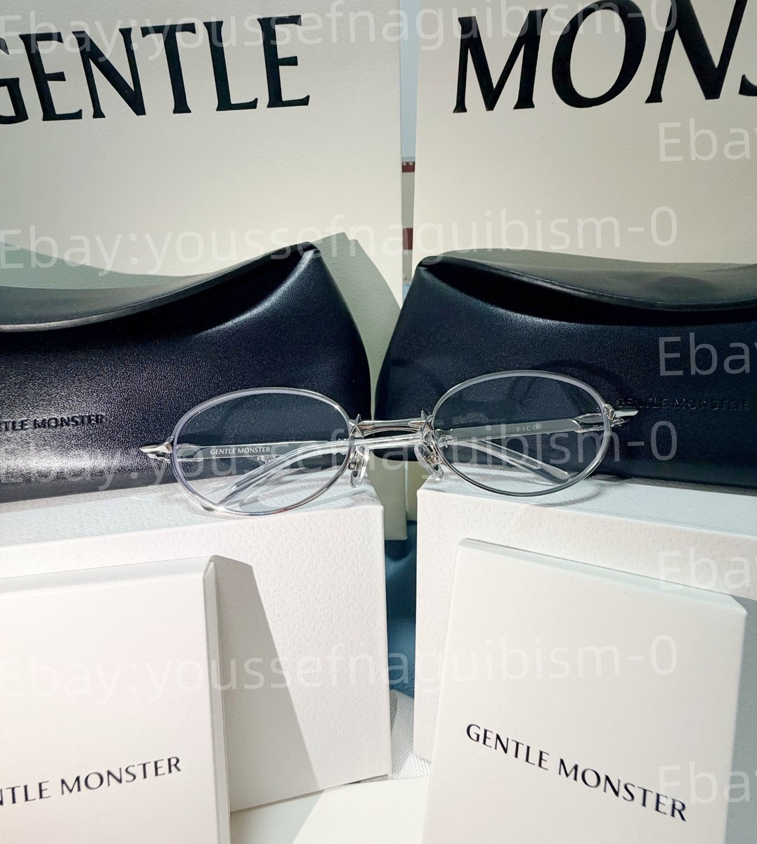 GentleMonster Sunglasses Pocket - Pico 02 Silver Frame Clear