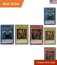 Set of 3 Ultra Rare Egyptian God Cards - Yu-Gi-Oh Legendary Collection