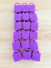 Shopkins Purple Shopping Bags Grocery Bags
