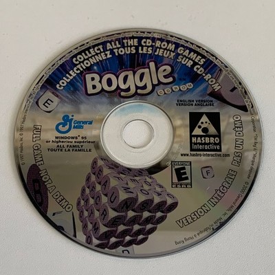 Hasbro Boggle PC CD-ROM Game Windows 95 Puzzle Full Game English Everyone E