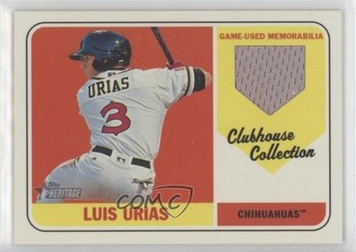 2018 Heritage Minor League Edition Clubhouse Collection Relics Luis Urias 0p1n