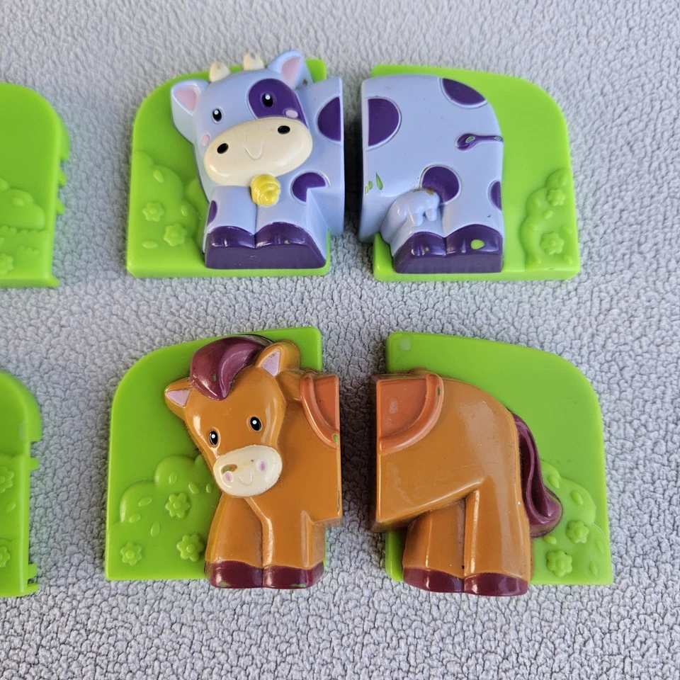 LeapFrog Fridge Farm Magnetic Matching Animal Barn Set COMPLETE Tested Works  - Image 3 of 4