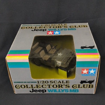 [Rare item/Difficult to re-obtain] Tamiya 23009 1/20 Collector's Club Willys MB