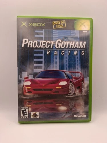 Project Gotham Racing XBOX Original 2001 Microsoft Complete With Manual CIB