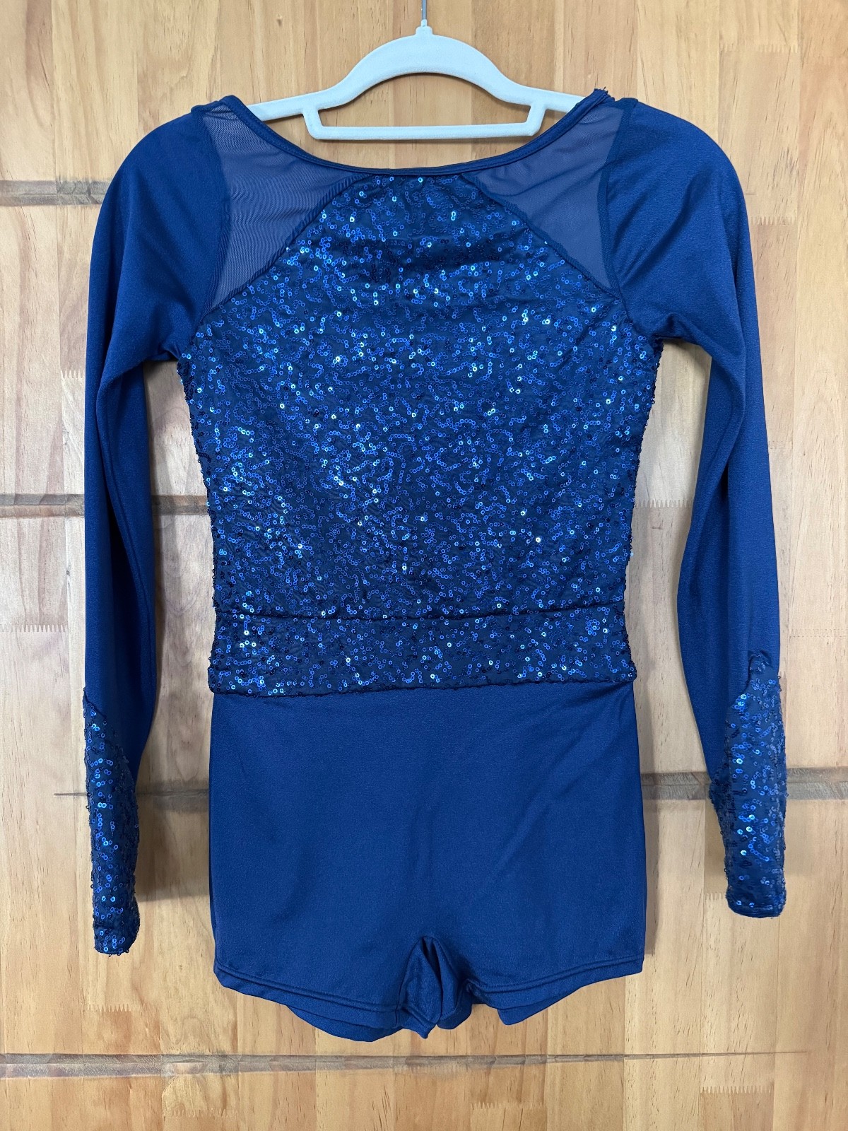 Weissman dance costume girls blue size SA - image 2