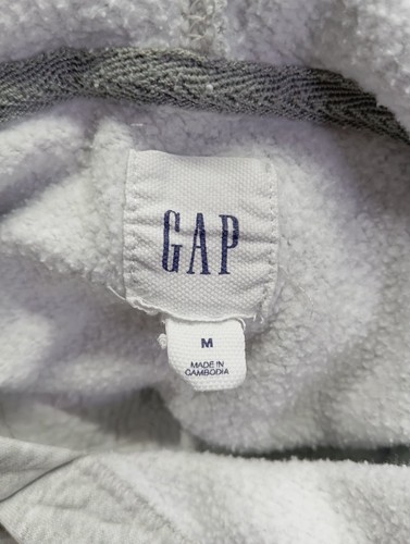GAP Sudadera con capucha Mujeres Sudadera Talla EU 38 gris claro look casual - Imagen 4 de 5