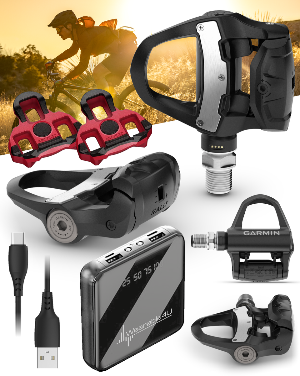 Garmin Rally RK210 Dual-Sensing Power Meter Pedals Road (LOOK KEO