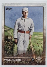 2015 Topps Update Pride and Perserverance Dummy Hoy William Hoy #PP-11 1f1