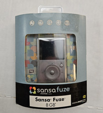 SanDisk Sansa Fuze Silver  8 GB  Digital Media Player