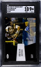 2018 Sage Hit Premier Draft Josh Allen Autograph Black #A-38 SGC 9