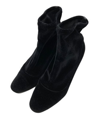 Sergio Rossi Boots Women's Size 37 Black Suede