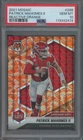 2021 Panini Mosaic Football Patrick Mahomes II #288 Prizm Reactive Orange PSA 10