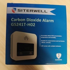 SITERWELL Carbon Dioxide Alarm GS241T-H02 - New boxed