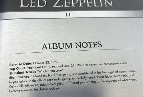 Led Zeppelin Alfred’s Classic Album Edition Authentic Bass Tab Edition - Picture 4 of 5