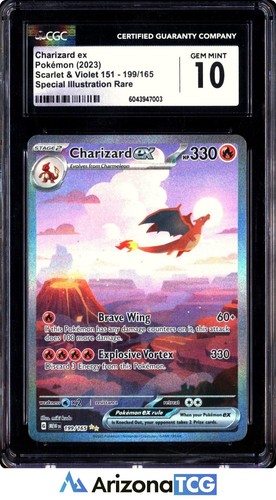 Charizard ex graded CGC 10 for sale on eBay