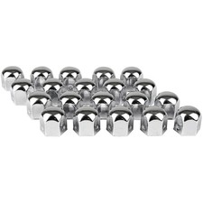 Couvercles De Boulons De Roue En Métal Chromé Eufab 15230 17 Mm