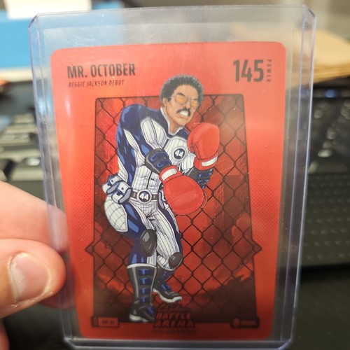 2026 Bo Jackson Battle Arena Mr. October- Reggie Jackson Debut RED BATTLE FOIL