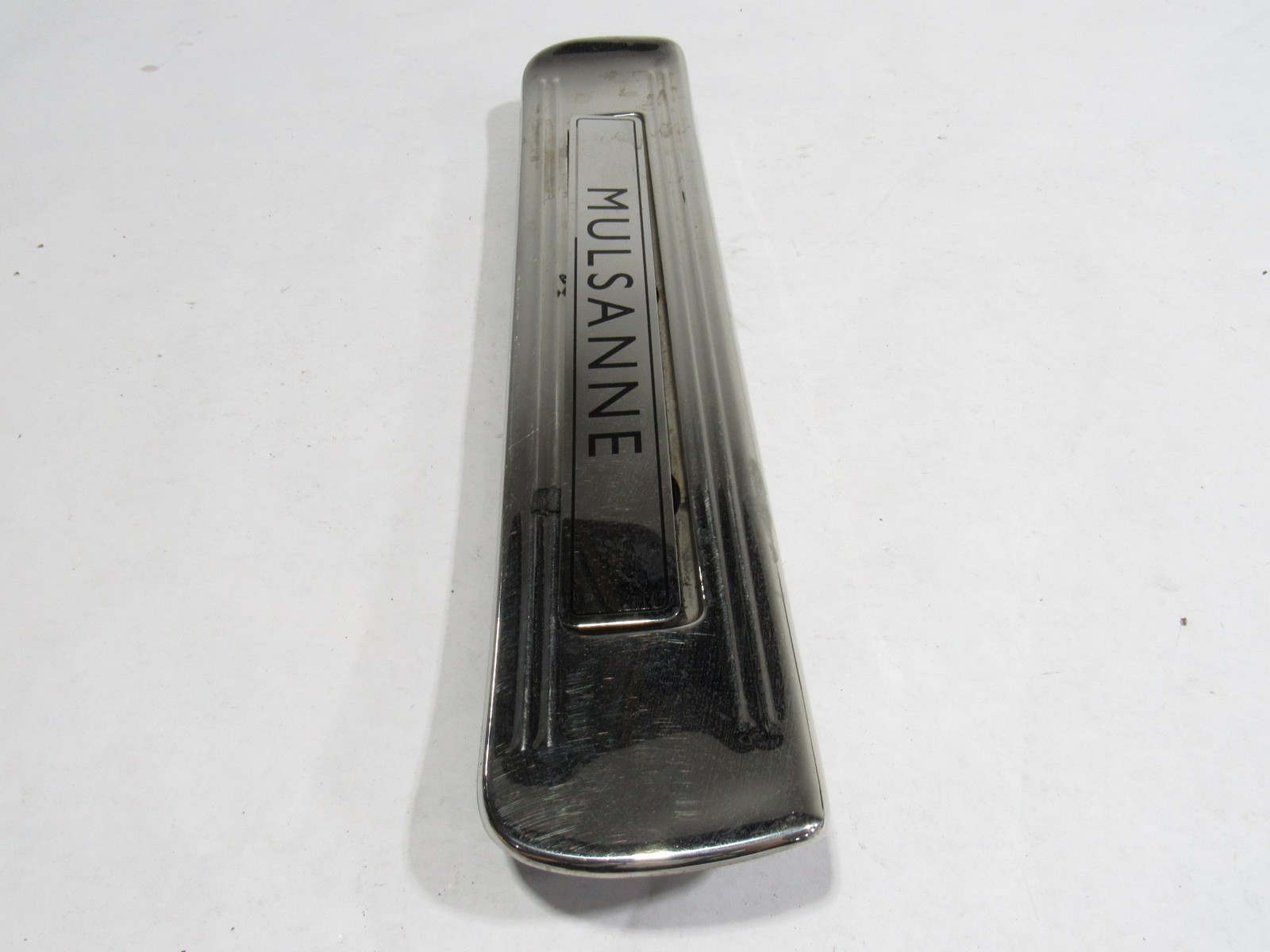 10-20 Bentley Mulsanne 2012 Rear Left Driver Door Sill Scuff Plate @1