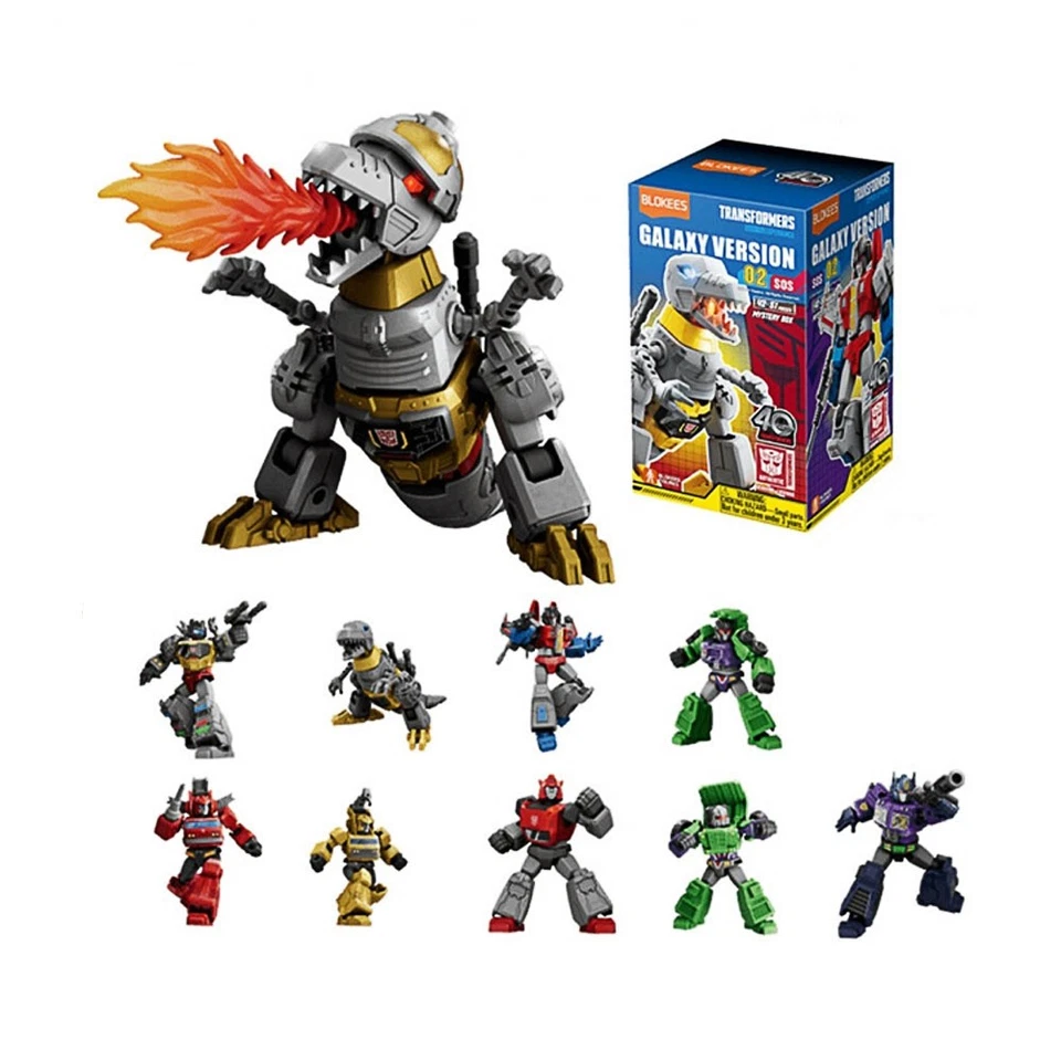 MARKENLOS Dickie Toys, Blokees Figures, Transformers Galaxy Version 02
