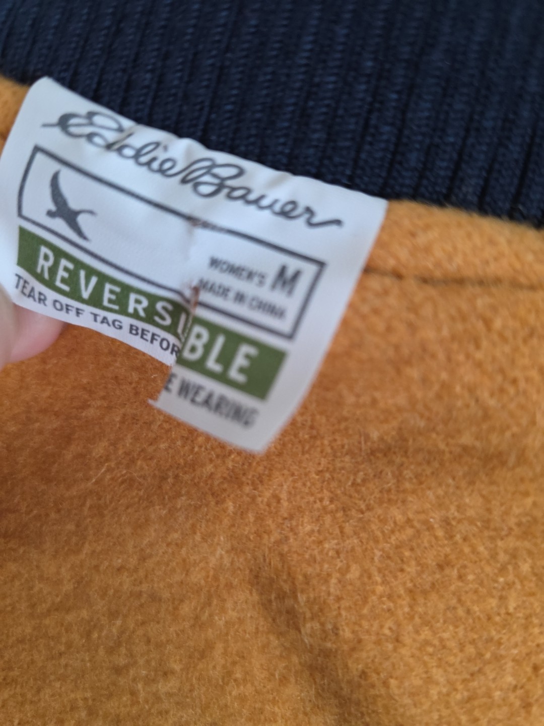 eddie bauer pendleton skyliner reversible bomber … - image 5