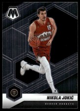 Nikola Jokic 2020-21 Panini Mosaic #21 Nuggets NBA READ FREE SHIP AutographDen