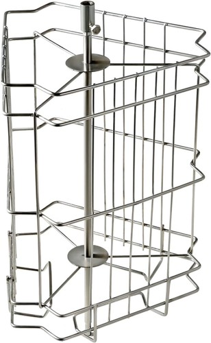 VEVOR 3 Frame Honey Extractor Stainless Steel Manual Beekeeping w/ Stand - Picture 2 of 9