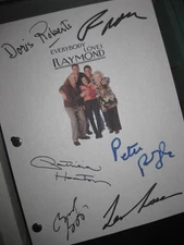 Everybody Loves Raymond Signed TV Script X6 Ray Romano Doris Roberts Peter Boyle