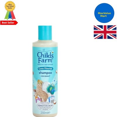 Sulfatfreies Coco-Nourish Kinder Shampoo, Kokosnuss, 250ml - Formel