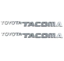 Toyota Tacoma Emblems Badge Logo Fender Front (2 Pieces) 95-04  Premium Adhesive