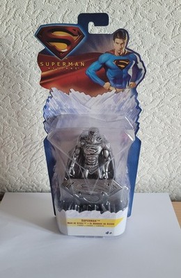Superman Returns '' MAN OF STEEL '' Action Figur / 10cm /  NEU + OVP