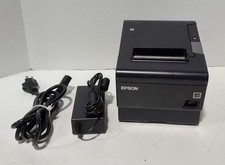 Epson TM-T88VI Direct Thermal Receipt Printer USB Ethernet with Power Supply