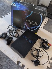 Plastation 2 Console Original Box & Manual | Tested & Working | READ DESCRIPTION