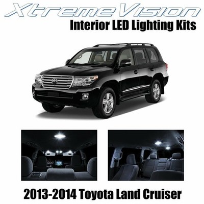XtremeVision Interior LED for Toyota Land Cruiser 2013-2014 (9 PCS) Pure White