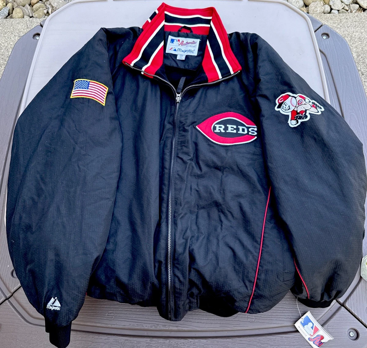 Majestic Cincinnati Reds MLB Jackets for sale | eBay