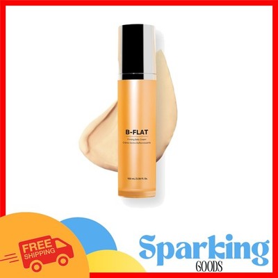B-FLAT 3.4 Fl Oz Skin Tightening Cream - Shea Butter & Clay for Stretch Marks