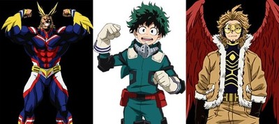 My Hero Academia All Might Izuku Midoriya Deku Leather Jacket for Men and Women