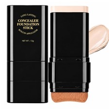 2 in 1 Dual-Ended Lasting Concealer Korean Foundation Contour Stick 01IVORY 
