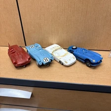 Lot of Rough Junkyard Strombecker  1/32 Slot Car Bodies & Chassis Parts