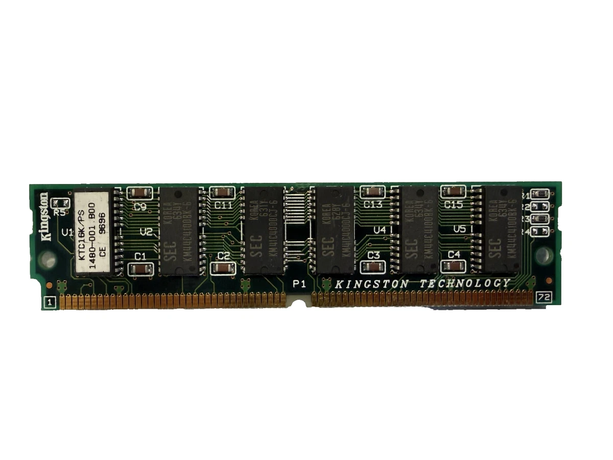 MICRON Cubig 256MB 2x128MB 72-Pin Edo Mémoire Simm RAM 5V 3V 60ns