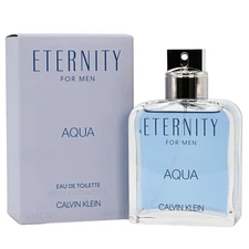 ETERNITY AQUA by Calvin Klein 6.7 / 6.8 oz EDT Cologne for Men New In Box