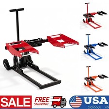 550lb Heavy Duty Lawn Mower Lift Jack Hydraulic With Straps For Zero Turn Mowers 550lb Heavy Duty Lawn Mower Lift Jack Hydraulic With Straps For Zero Turn Mowers