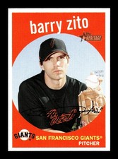 2008 Topps Heritage Barry Zito #149 San Francisco Giants