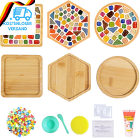 Aiyoyo 3 StüCk Mosaik Untersetzer Diy Bastelset Geschenke FüR Erwachsene Kreativ