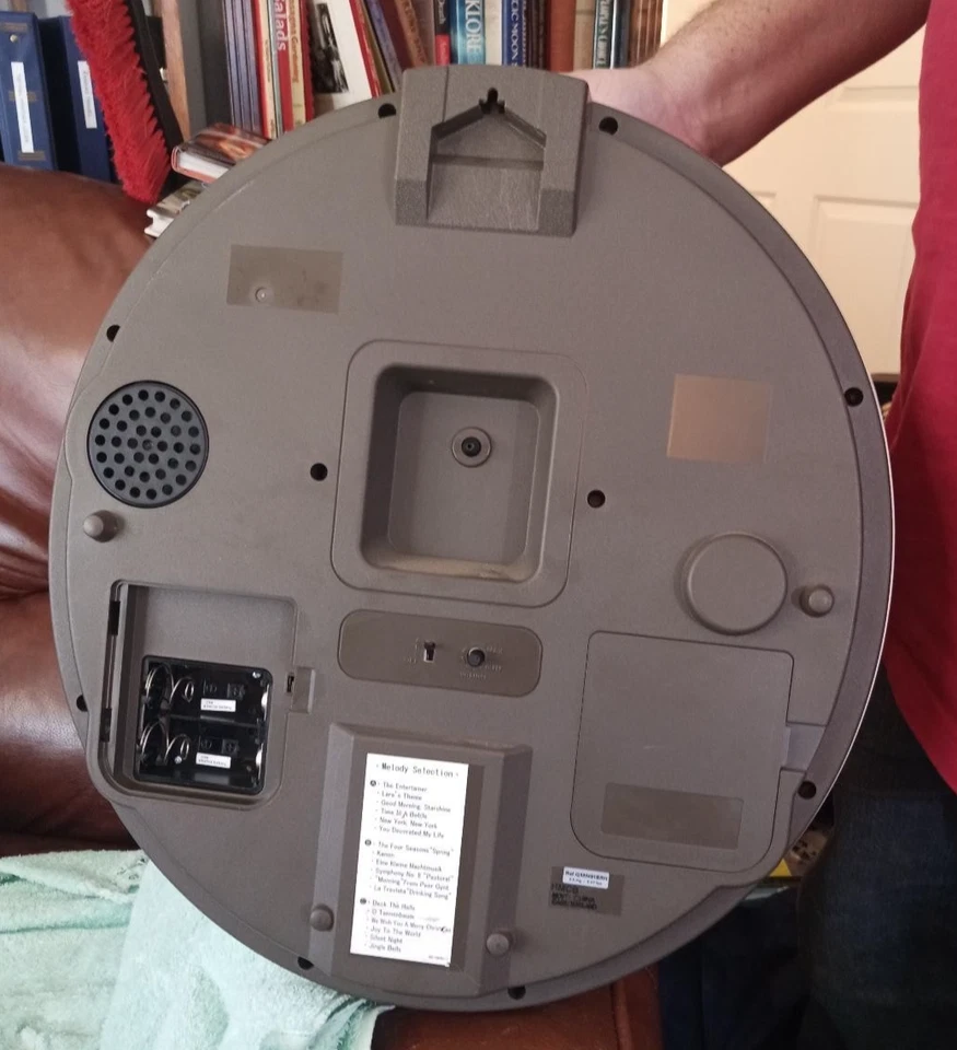 Seiko Melodies In Motion Clock. QXM491BRH 18 Melodies Works! Mechanical Movement - Image 3 of 3