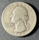1948-D Silver Washington Quarter (Circulated) - (#2034) Very Fine Condition